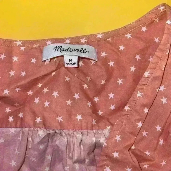 Madewell Tops Madewell Wrap Top In Star Scatter size medium - Picture 4 of 4